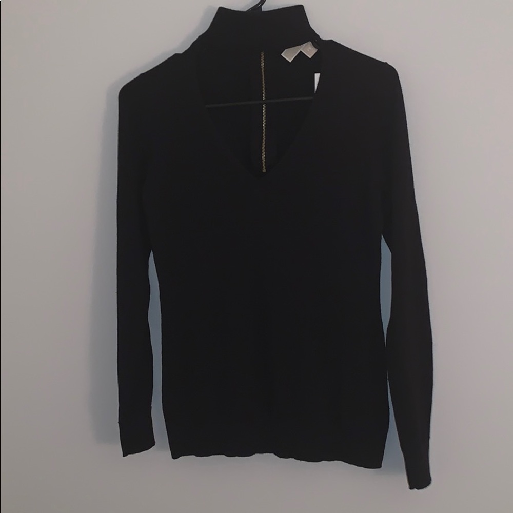 Michael Kors long sleeved cut out top